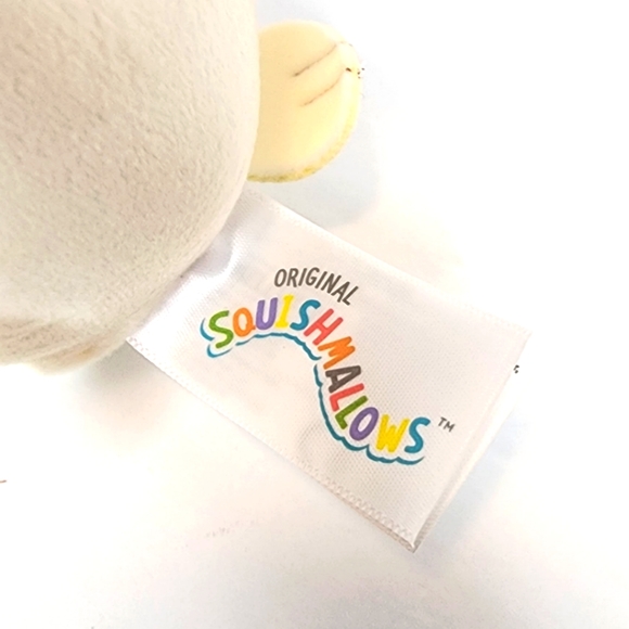 MALIA 🐄 Pink & White Seacow Clip Original Squishmallow by Kelly Toy ☆》NWT《☆ - Picture 8 of 8